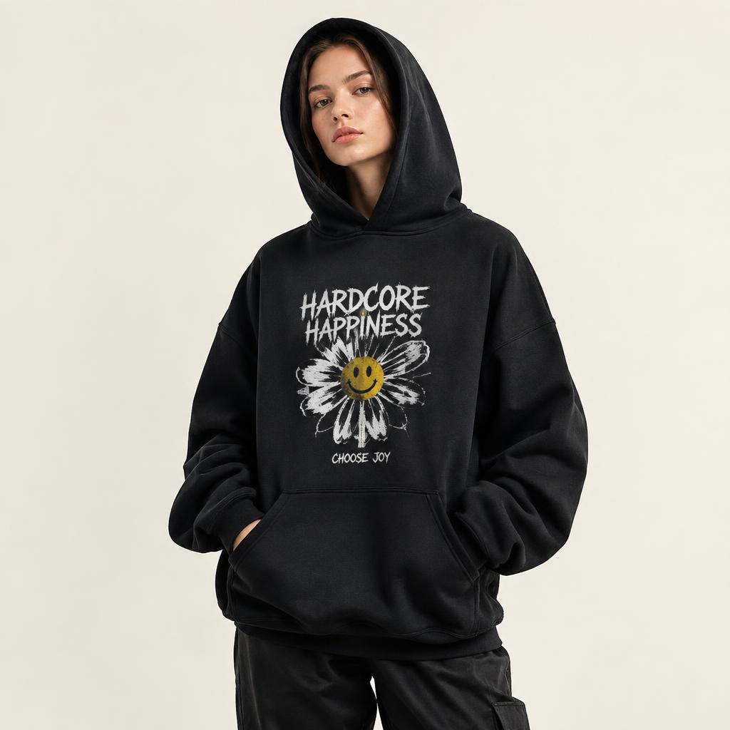 Oversized unisex graphic hoodie