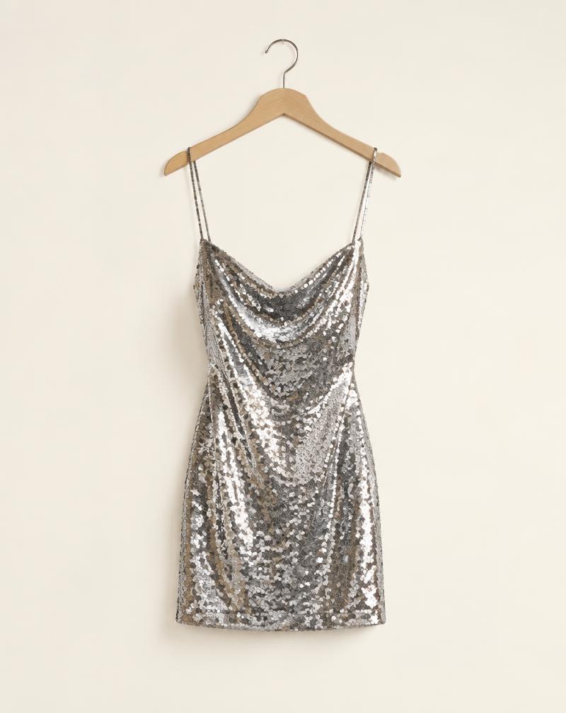 Sequin mini dress